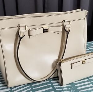 Kate Spade Cream Handbag